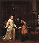 Famous Couple Paintings - The Dancing Couple